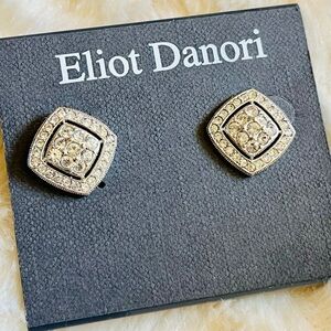 Eliot Danori Silver and Gold Tone Earrings